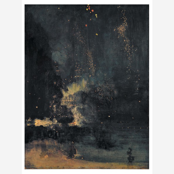 6.30 Whistler J.A. McNeil, Nocturne in Black and Gold the Falling Rocket