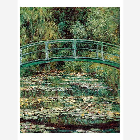 1.23 Monet, Claude, Bridge over a Pool of Water Lilies