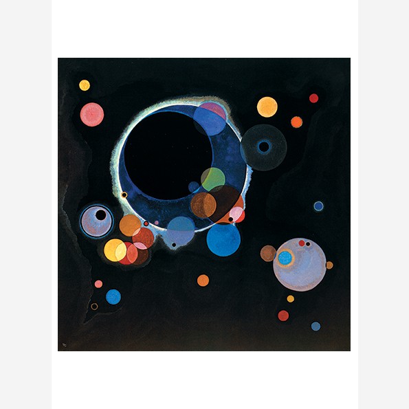 2.19 Kandinsky, Wassily, Several Circles No.323