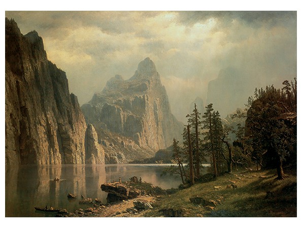 2.4 Bierstadt, Albert, Merced River, Yosemite Valley