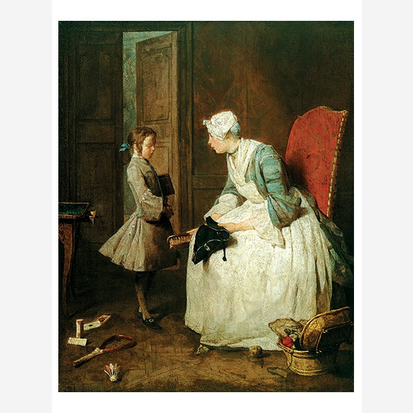 3.5 Chardin, Jean-Baptiste-Siméon, The Governess