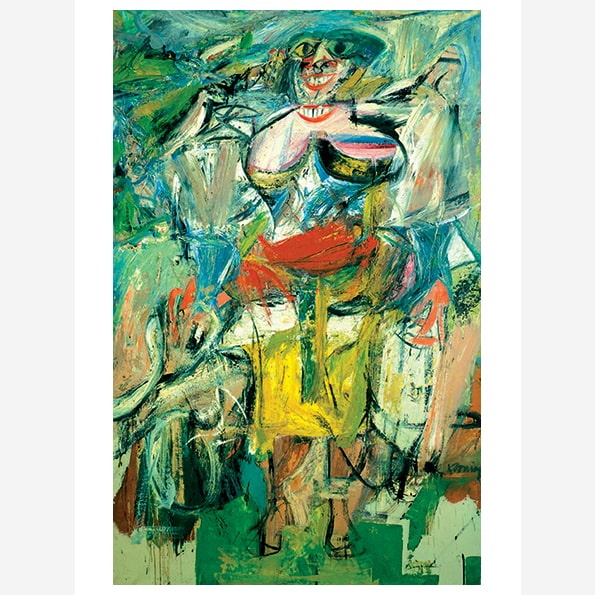3.9 Kooning, Willem, Woman and Bicycle