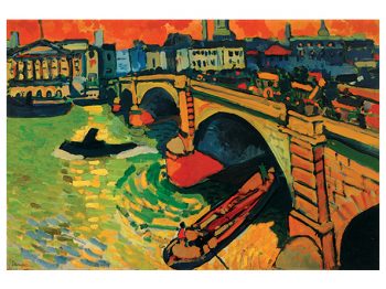 Derain、London:The Bridge、希少画集画、新品額付 André Derain. London Bridge. London, winter 1906 | MoMA
