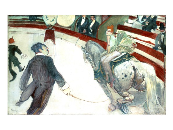 128 Toulouse-Lautrec, Henri de, In the Circus Fernando: The Ringmaster